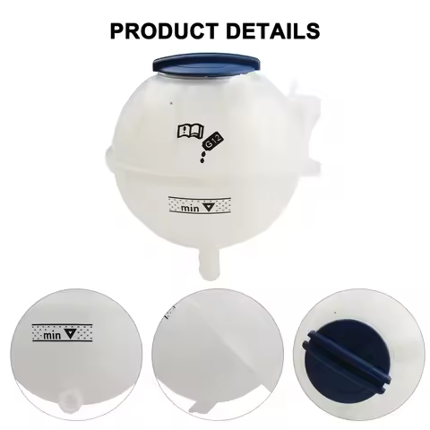 Coolant Tank Reservoir with Cap for GOLF For MK6 1K0121407A Engine Radiator Replacement Part for Imp
