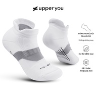 Tất vớ thể thao nữ cổ ngắn UPPER YOU Max Cushion dày dặn êm ái thoáng khí ma sát tốt  Combo3 - SPM20