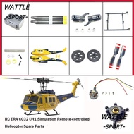 WATTLE RC Helicopter Spare Parts, RC ERA C032 UH1 Model Airplane Accessories, Simulation Main Propel