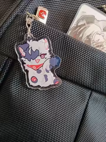 Honkai:Star Rail Phainon Mydei Cat Style Acrylic Lanyard For IPhone/Xiaomi/Huawei Mobile Phone Case 