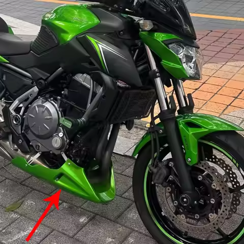 2024 Z650 Belly Pan Lower Engine Spoiler Fairing Cover Guard Bellypan For Kawasaki Z 650 Z650S 2017
