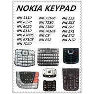 NOKIA AAA KEYPAD / HOUSING5130/6020/6110/6230/6700C/6710S/7020/7210C/7230/7360/7610/7610S/C5/E52/E55