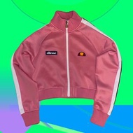 Vintage Ellesse Cropped jacket pink 粉紅色短運動外套 y2k 00s