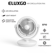 ELUXGO Singapore  High-Velocity 7.5' Desk Air Circulator Fan EF10