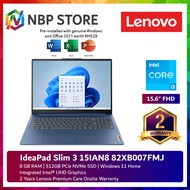 Lenovo IdeaPad Slim 3 15IAN8 82XB007FMJ 15.6'' FHD Laptop Abyss Blue