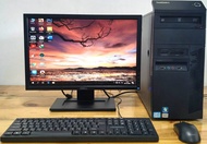 คอมพิวเตอร์แบรนด์dell/ hp/ lenovo/ CORE I5 ยกชุด พร้อมจอ19” เม้าส์คีย์บอร์ดสายไฟสายจอ พร้อมใช้งาน คอ