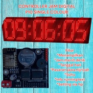 P10 SINGLE COLOR DIGITAL CLOCK CONTROLLER
