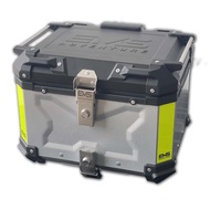 EMS Adventure Top Box 45L (Aluminium) Motorcycle Universal SILVER BLACK