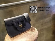 (NEW)Hermes Black/Gold Halzan 25 黑金
