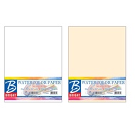 ♞,♘,♙20 sheets Watercolor Paper 190gsm 10.5 x 15in