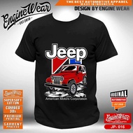 Jeep CJ7 T-shirt Car T-shirt Jeep Offroad 4x4 4WD Four wheel drive wrangler rubicon automotive 1 mrh