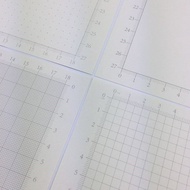Free Shipping A3A4 Coordinate Paper 1MM Grid Paper 5MM Grid Paper Grid Paper Dot Paper Grid Paper Dr