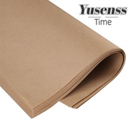 YUSENSS 100Pcs Brown Butcher Paper for Sublimation & Heat Press Food Grade Thicken Disposable Wrappi