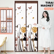 COD / Tirai Magnet Kamar Anti Nyamuk - Tirai Pintu // Tirai Magnet Elegan bahan plastik PVC Tebal da