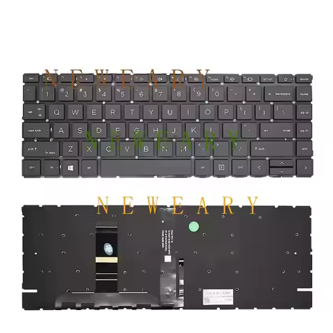 US Backlight Keyboard For HP ProBook 440 G8 440 14 inch G9 14 inch G10 830 840 845 G9 HSN-Q27C Q31C-