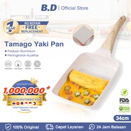 BD 18 cm Non-Stick Omelet Pan Marble Non-Stick Omelet Pan