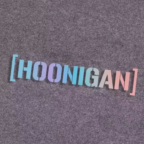 49x10.5cm Reflective Car Sticker Waterproof Non fading Decal For Car Window Body Decoration Letter P