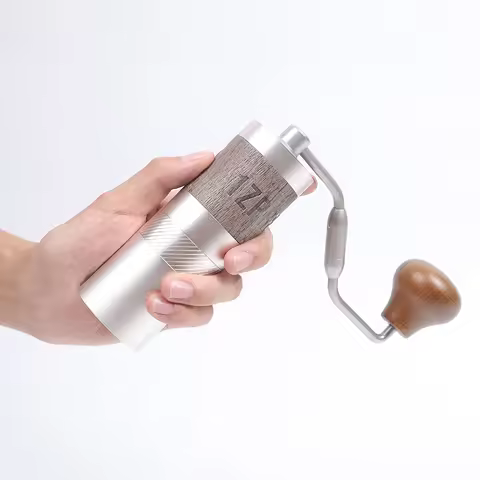 New 1zpresso Q fold able handle Aluminum alloy portable coffee grinder mini coffee mill manual coffe