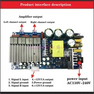 TPA3255 chip,Audiophile grade HIFI digital power amplifier board module, Class D high-power 2.0 two-