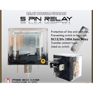 87A 5 PIN RELAY (TRANSPARENT)