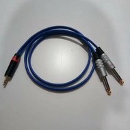 mini jack gold 3,5 to 2x akai monstar