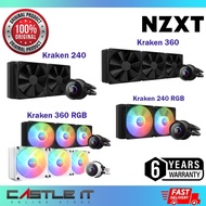 NZXT AIO Kraken 240 360 RGB CPU Water Cooler 240mm 360mm AIO Liquid Cooler with LCD Display Black Wh