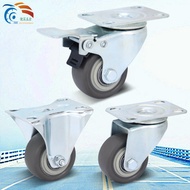 luggage wheel protector cover luggage cover protector 5cm Gray TPR Caster 7cm Silent Medical Pulley 