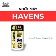 HAVENS Scooter 4T 800ml 10W40 engine oil - HAV-PGOI - TRUSTED MOTORCYCLESTV - Genuine product