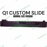 Glok Q1 Custom slide tactical spring