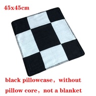 Luxury Plaid H Blanket Brand Cashmere Blend Sofa Cover Wool Air-Condition Nap Shawl Fleece Knitted Throw Blankets with Paper Bag Blankets Throws