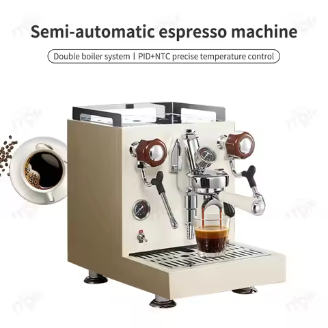 ITOP CMMK1601 E61 Espresso Coffee Machine Dual Boiler 1600W PID Temperature Control Commercial Grade