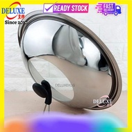 Tempered Glass Lid With Handle / Glass Wok Cover / Glass Pot Lid Cover / 钢化玻璃锅盖 / 玻璃锅盖 / 32cm /34cm 