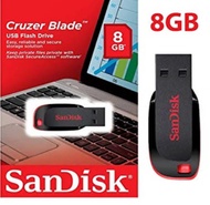 Flashdisk Sandisk Cruzer Blade 8GB -hitam