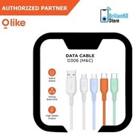 Olike D306C Type C Fast Charging Data Cable Retail
