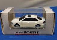 1/43 三菱 lancer Fortis 模型迴力車 (白)
