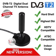 [Local Seller][Ready Stock] 2022 Best USB Booster Stand Antenna for TV HDTV Digital DVB-T2/FM Dual c