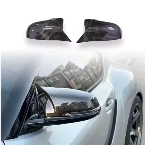 For Toyota Supra MK5 A90/A91 modification and upgrade dry carbon fiber replacement mirror shell