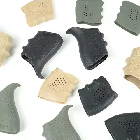 4/6Pcs Set Airsoft Tactical Grip Sleeve G17 G18 G34 Universal Rubber Sleeve Anti-Slip Protect Sleeve