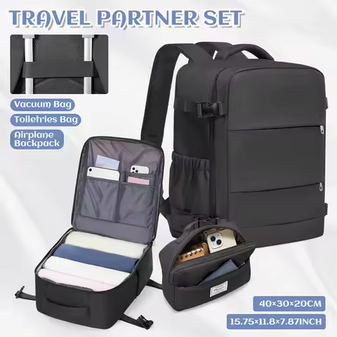 Ryanair 40x30x20 Backpack，Hand Luggage Travel Backpack for Women Men Work Backpack Wizzair Cabin Lap