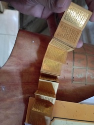 kitab stambul lipat an tinta mas