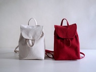 Clear後背包  日本洗舊帆布 washed canvas bagpack