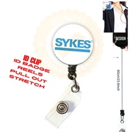 New Retractable Sykes Id Clip Id Badge Id Holder Name tag