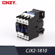 CJX2-1810 LC1 AC Contactor 18A 3 Phase 3-Pole NO Coil Voltage 380V 220V 110V 36V 24V 50/60Hz Din Rai
