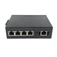 5-Port 1000M DIN-Rail Managed Industrial Ethernet Network Switch Network Switch Gigabit Poe Switch P