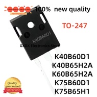 5PCS K40B65H2A K40B60D1 K60B65H2A K75B65H1 K75B60D1 AOK40B65H2A TO247 AOK40B60D1 AOK60B65H2A AOK75B6