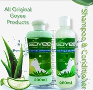 GOYEE HAIR CARE SET ORIGINAL SHAMPOO 250ML AND CONDITIONER 200ML| NAGLALAGAS NA BUHOKL| with Aloe Vera Nourishing Hair Therapy |Scalp Treatment| Anti Hair Fall |Anti Hair Loss| Makes your Hair Stronger | Shiny HAIR| Soft Hair