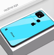 Softcase Glass Kaca Realme C21 Terbaru - K356 - Casing For Type Realme C21 - Case Realme Terbaru - Kesing Realme C21 - Case Realme C21 - Softcase Realme C21 - Pelindung Hp Realme C21