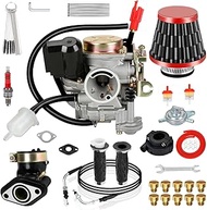 EOPOAYI GY6 50cc Carburetor & Throttle Cable Assembly Kit Compatible with Tao tao 49cc 50cc ATM50 Po