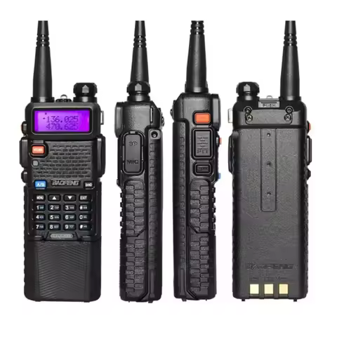 Baofeng UV-5R Upgrade 8W Walkie Talkie 3800mAh Battery Dual Display Dual Band Baofeng UV5R Portable 