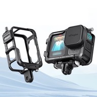 全城熱賣 - 阿邁 基礎版金屬兔籠適用於GoPro HERO13 Black / HERO12 Black / HERO11 Black / HERO10 Black / HERO9 Black（黑色